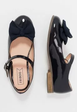 Friboo Balerínky S Remienkom Okolo Členku - Dark Blue