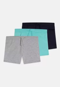 Friboo 3 Pack- Nohavice - Turquoise/Light Grey/Blue