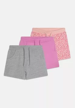 Friboo 3 Pack- Nohavice - Pink/Grey/Lilac