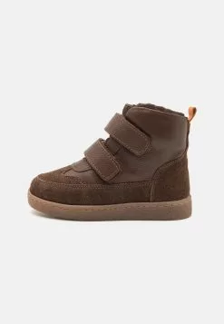 Friboo Leather - Klasické Členkové Čižmy - Dark Brown