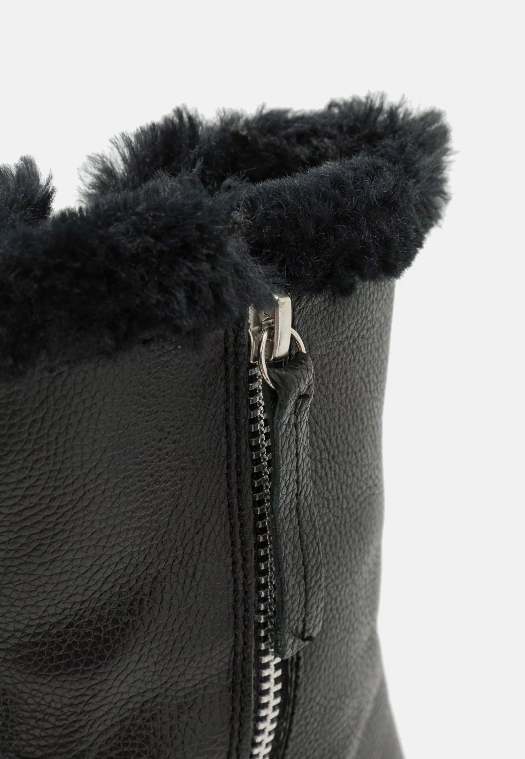 Friboo Leather - Zimné Čižmy - Black - Image 6