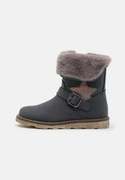 Friboo Klasické Členkové Čižmy - Dark Blue