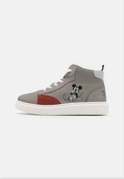 Friboo Disney Mickey Mouse- Vysoké Tenisky - Light Grey